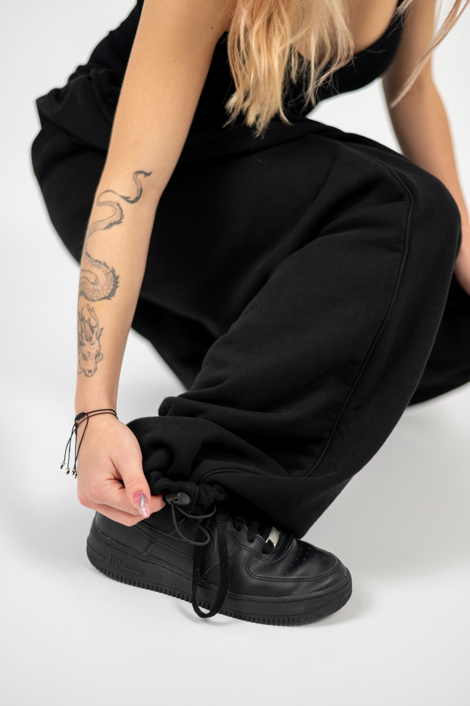 CHARCOAL BLACK BASIC JOGGERS CHARCOAL BLACK BASIC JOGGERS