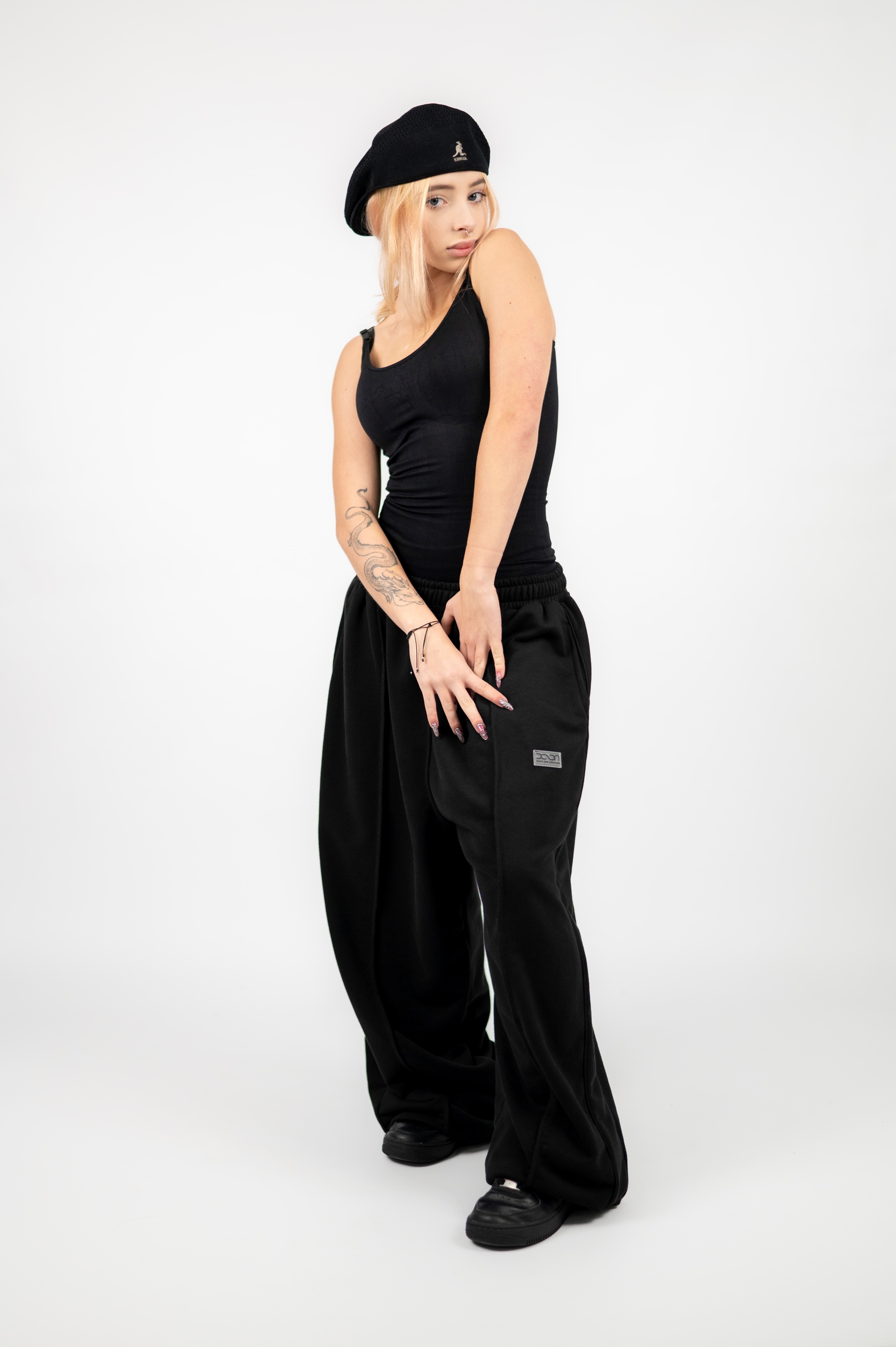 CHARCOAL BLACK STRIPE 2.0 JOGGERS CHARCOAL BLACK STRIPE 2.0 JOGGERS