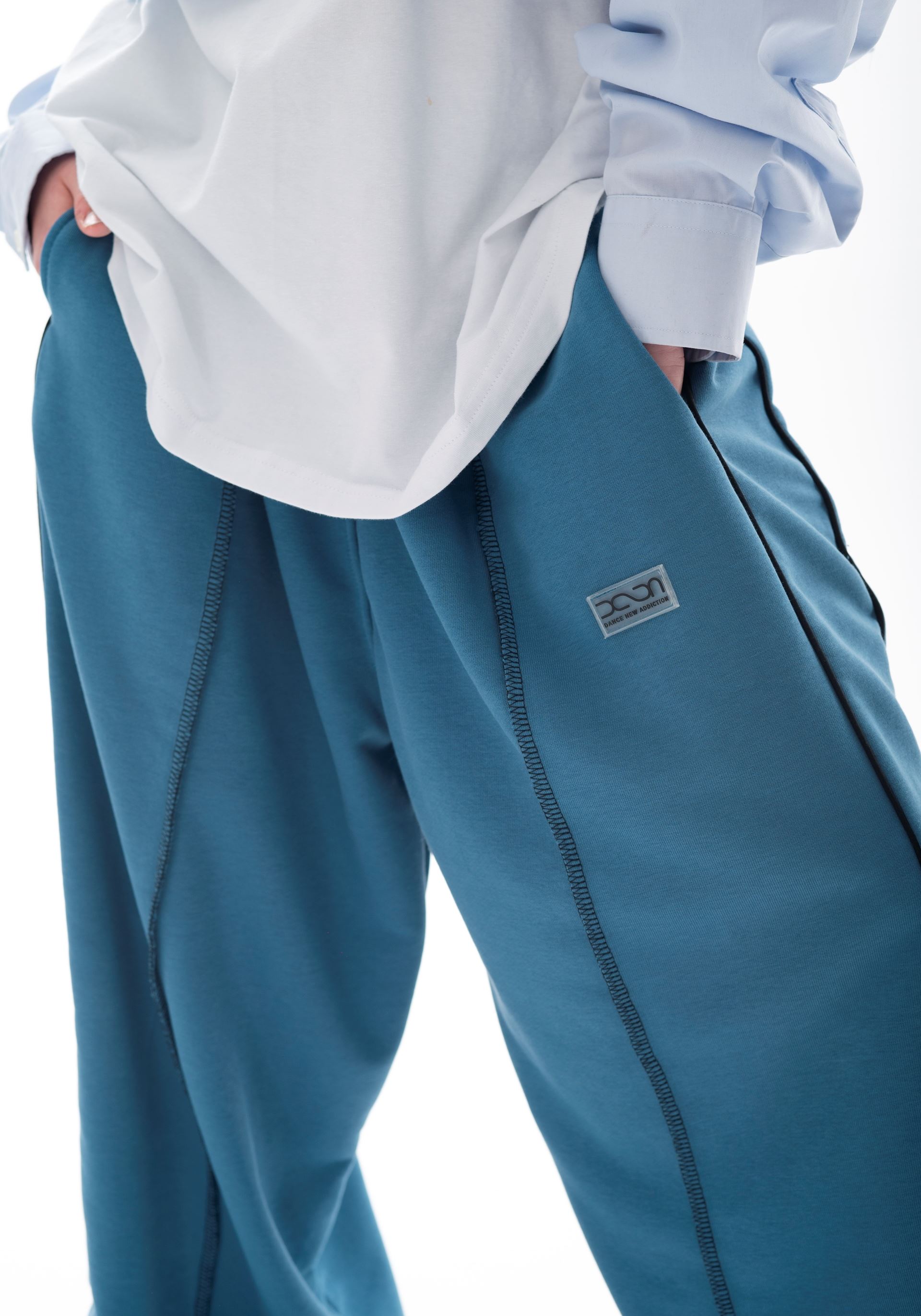 DENIM BLUE STRIPE 2.0 JOGGERS